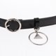thumbnail image 3 of Prettyia - Cinturón elástico con hebilla de metal para mujer, color negro Triángulo negro Yuyangstore Cinturón para mujer, 3 of 8