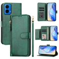 thumbnail image 3 of Funda para Motorola Moto G45 5G/G34 5G Cartera de Mano con Cremallera y Correa Cruzada Desmontable, 3 of 5