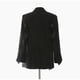 thumbnail image 4 of Gibobby Blazer de mujer casual chamarra de talla grande para mujer con solapa con muescas cuello en V oficina trabajo 2023 traje de negocios(Negro,CH), 4 of 4