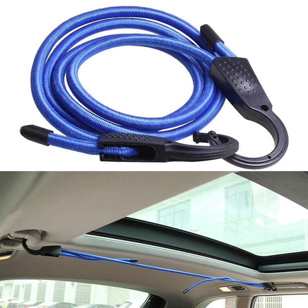 Correa elástica de goma para , cuerda fija para , carga móvil para , Azul 1,5 Longitud 15 m Macarena Cuerda de equipaje de coche