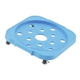 thumbnail image 3 of koolsoo Movable Cylinder Base Bottle Base Multi Purpose Stabilizing Base Support Tray Rolling Base for Potted Plants Light Blue, 3 of 8