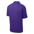thumbnail image 6 of Yellow Rooster Men's PosiCharge RacerMesh Polo Shirts Purple XL, 6 of 6