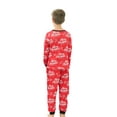 thumbnail image 2 of Diconna Christmas Family Matching Pajamas Letters Print Tops with Pants, 2 of 8