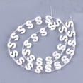 thumbnail image 2 of Freshwater Shell Beads Top Drilled Beads Letter.S 10x7x3mm Hole: 0.8mm, 2 of 2