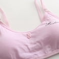 thumbnail image 3 of Teen Girl's Cotton Comfort Seamless Cami Bra with Removable Padding, 3 of 5
