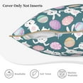 thumbnail image 3 of KLL Cute Rabbit Easter Decorative Throw Pillow Covers Velvet Soft for Couch Sofa Bedroom Living Room Outdoor (No pillow core)-, 3 of 5