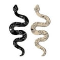 thumbnail image 2 of Homerr Snake Ornament Wall Art Room Wall Decor Bohemian Style Wooden Snake Shaped Wall Art 1 Pair Wall Decoration, 2 of 9