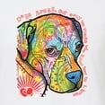 thumbnail image 2 of Neon Lab Dog Lover Shirt | Labrador Dogs Speak To Those Who Listen | Dean Russo Art Animal Lover Mens Premium Tri Blend T-Shirt, True White, Medium, 2 of 6