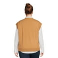 thumbnail image 3 of Terra & Sky Women's Plus Size Sweater Vest, 3 of 5