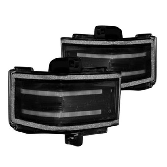 Recon Accessories 264245WHBK Exterior Mirror Turn Signal Light