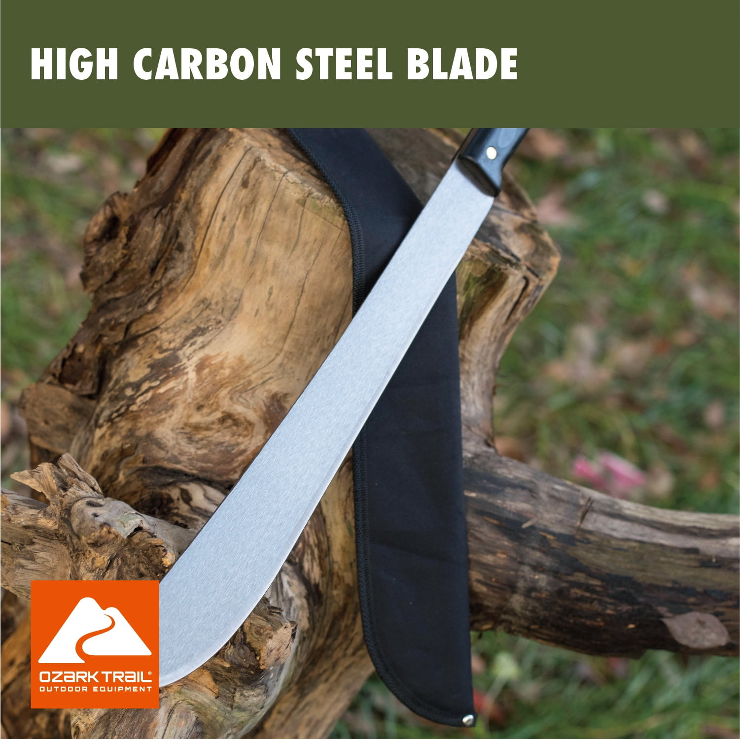 Ozark Trail 18" Machete with Sheath