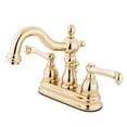 thumbnail image 3 of Kingston Brass KS1605FL 4 in. Centerset Bathroom Faucet, Oil Rubbed Bronze, 3 of 4