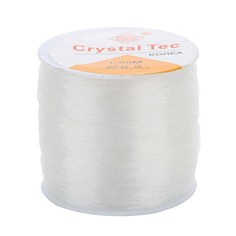 Translucent .5mm Elastic String Elastic Cord Clear Beading Thread
