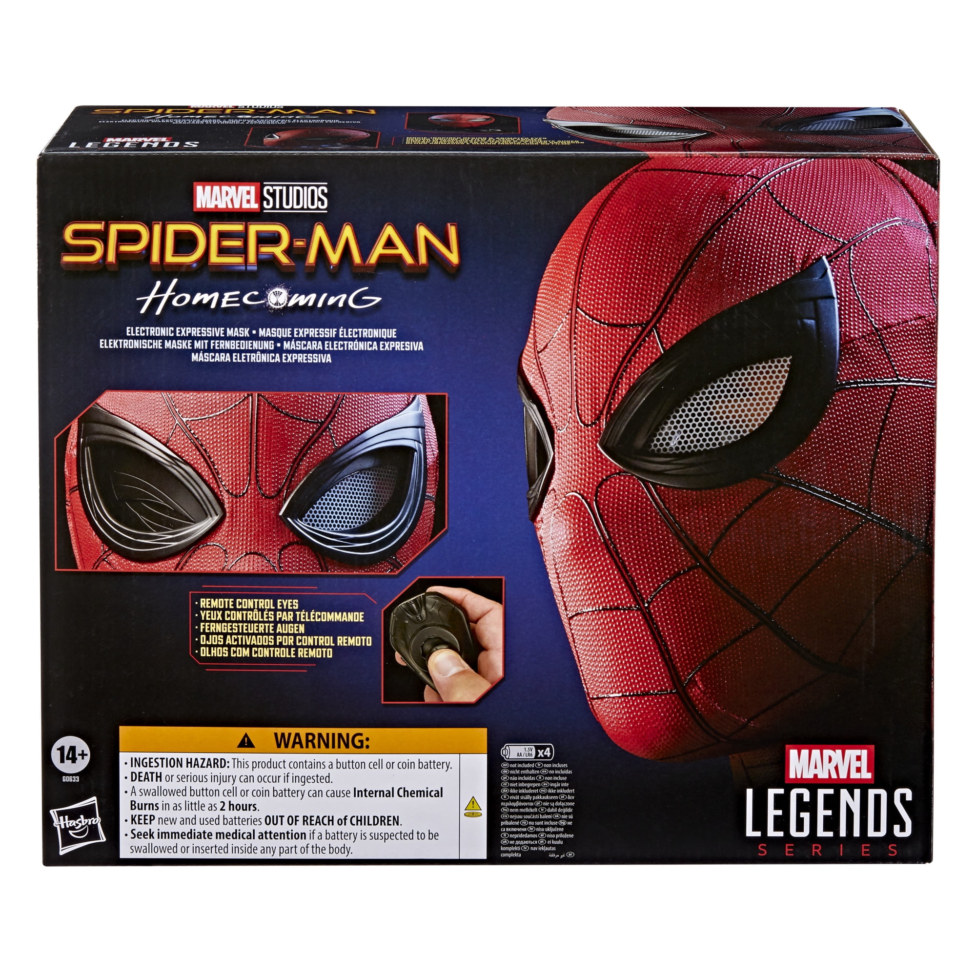 Marvel Legends Series Spider-Man Electronic Expressive Mask