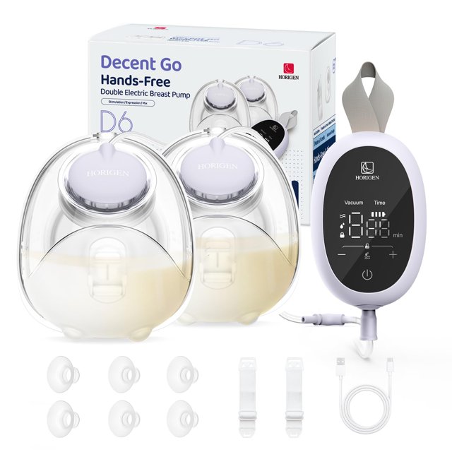 Extractor de leche HORIGEN D6 ultraligero portátil con manos libres