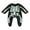 Black, variant on Baby Girls Boys Halloween Clothes Pumpkin Face/Skeleton Footies Rompers One Piece Long Sleeve Bodysuit Fall Outfits