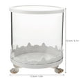 thumbnail image 2 of WHAMVOX Clear Dome Case Preserved Flower Glass Cover 15.50X13.50X13.50CM White, 2 of 8