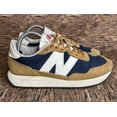 thumbnail image 2 of New Balance 237 Athletic Sneakers Shoes Navy Blue/Brown Suede MS2370C Men’s Sz 9, 2 of 5