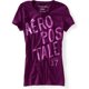 thumbnail image 1 of Aeropostale Womens Ss Graphic T-Shirt, Púrpura, X-Large, 1 of 1