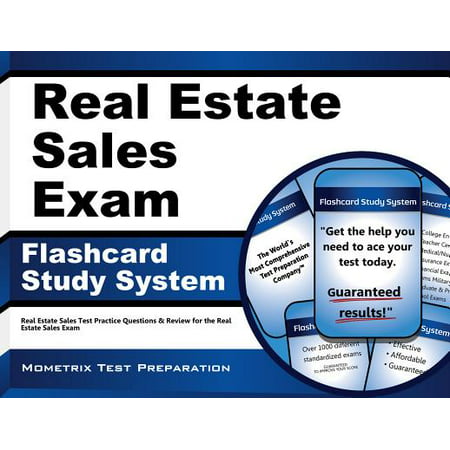 Real Estate Sales Exam Flashcard Study System : Real Estate Sales Test Practice Questions and Review for the Real Estate Sales
