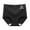 Black, variant on Joau Women's Cotton Underwear High Waisted Briefs Tummy Control Underwear Soft Stretch Full Coverage Panties for Ladies