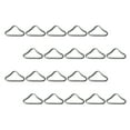 thumbnail image 1 of FOMIYES 22Ud Triangulares Metálicos Para Accesorios Reemplazables Plateados, 1 of 8