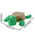 thumbnail image 3 of CRCMUHE Placemat Turtle Cup Holder 3D Printed Creative Toy Open Eyed Turtle Funny Tea, 3 of 8
