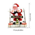 thumbnail image 1 of Adorno de Papá Noel, música eléctrica navideña, adorno de muñeca de Piano de Papá Noel, muñeca de música eléctrica diseñada a medida, 1 of 8