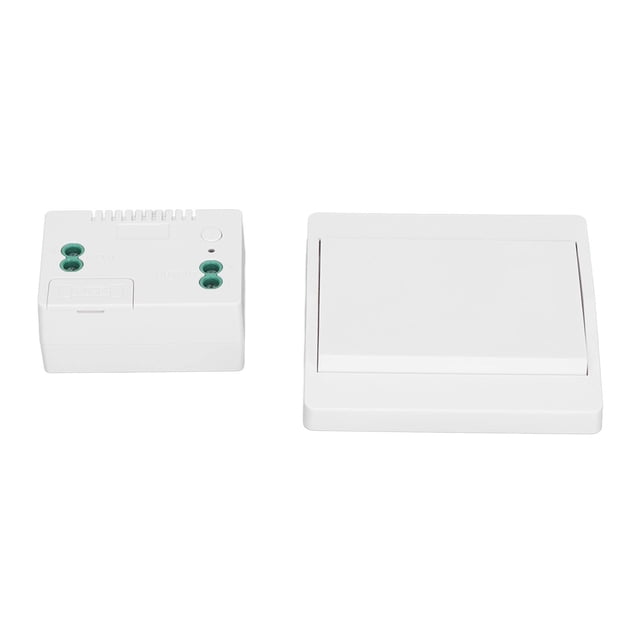 Kit inalámbrico del receptor de luz inalámbrico del interruptor de luz autogeneración de la energía cinética del interruptor de pared control remoto AC110-230V