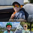 thumbnail image 4 of Kapvoe Outdoor Kids Cycling Hiking Child Sunglasses Teenagers Bicycle Cycling Glasses Kids Sports Running UV400 Girls Goggles Boys Bike, 4 of 4