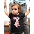 thumbnail image 2 of Cute Bunny Watercolor Style T-Shirt Infant -Image by Shutterstock,  6 Months, 2 of 4