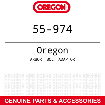 Arbor Bolts - Oregon Arbor Bolt Adaptor 55-974
