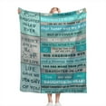 thumbnail image 1 of LHSHID Daughter in Law Gifts from Mother in Law Father in Law Throw Blanket Flannel Blankets Future Daughter in Law Gifts for Birthday Christmas Wedding Anniversary Appreciation Gift 60x80in, 1 of 6