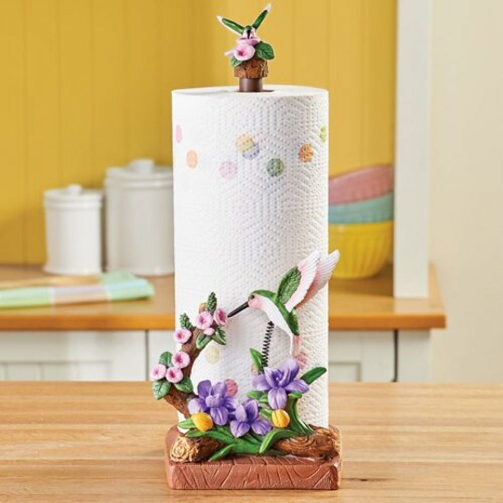 Purple paper towel holder hot sale