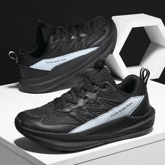 Men's Multi-Color Breathable Mesh Running Shoes, Lightweight Athletic Sneakers for Sports, Gym, and Casual Wear