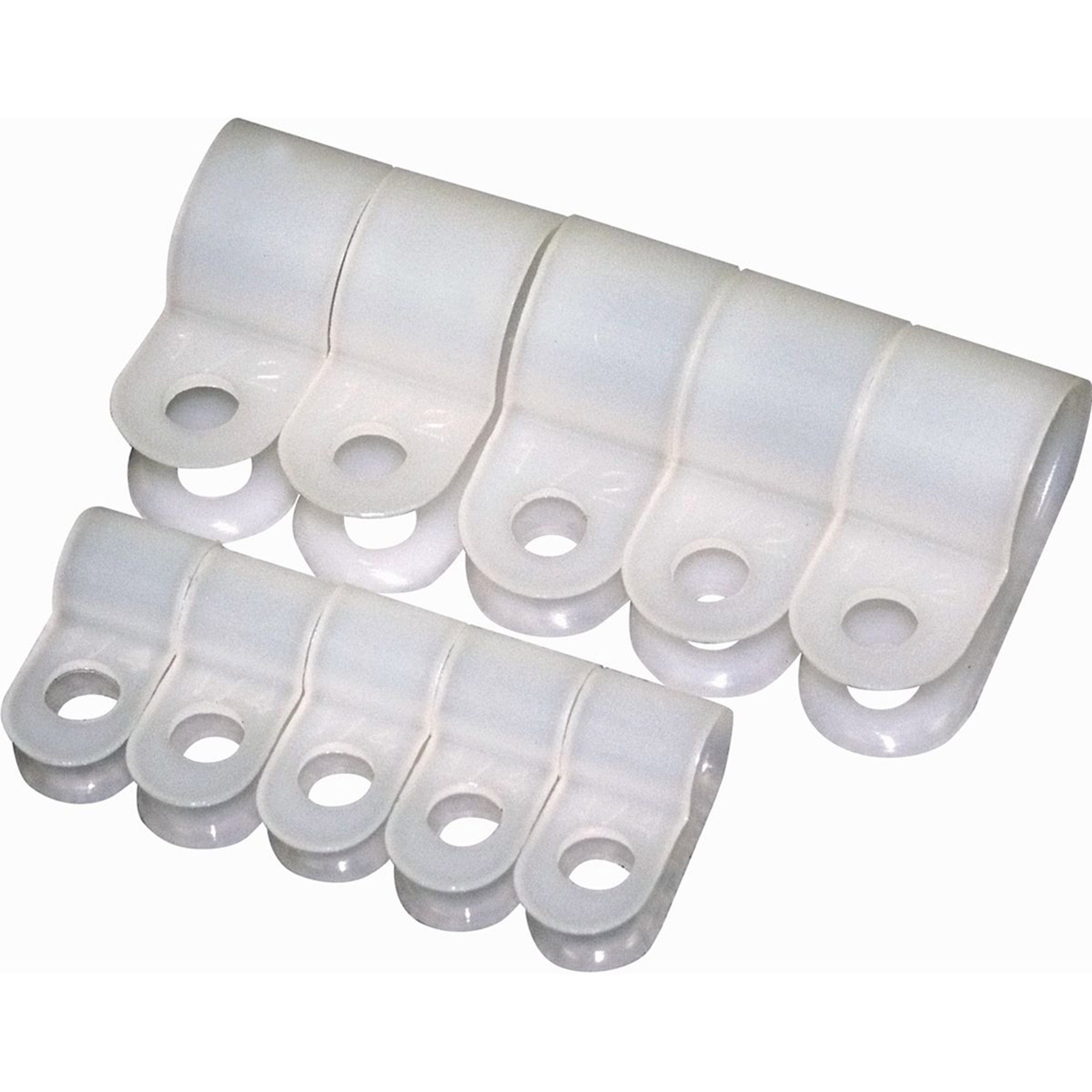 SeaSense Cable Clamp Kit, 5 Each of 1/2" and 1/4" Clamps