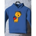 thumbnail image 3 of Cute Giraffe W Pirate Costume Hoodie Toddler -Image by Shutterstock,  5 Toddler, 3 of 4