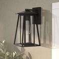 thumbnail image 5 of Worldwide Lighting E10004-001 13 in. Tahoe 1-Light Outdoor Wall Sconce Lamp, Matte Black, 5 of 6