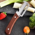 thumbnail image 6 of 3-in-1 Kitchen Peeler and Onion Slicer, Stainless Steel Sugar Cane Peeler, Vegetable Fruit Peeler with Scallion Cutter and Bottle Opener, Multifunction Cooking Prep Tool, 6 of 6