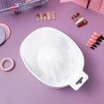 thumbnail image 4 of 1Pc Single-layer Soaking Bowl Nail Removal Bowl Rectangular Nail Care Bowl Manicure Care Bowl (White), 4 of 4