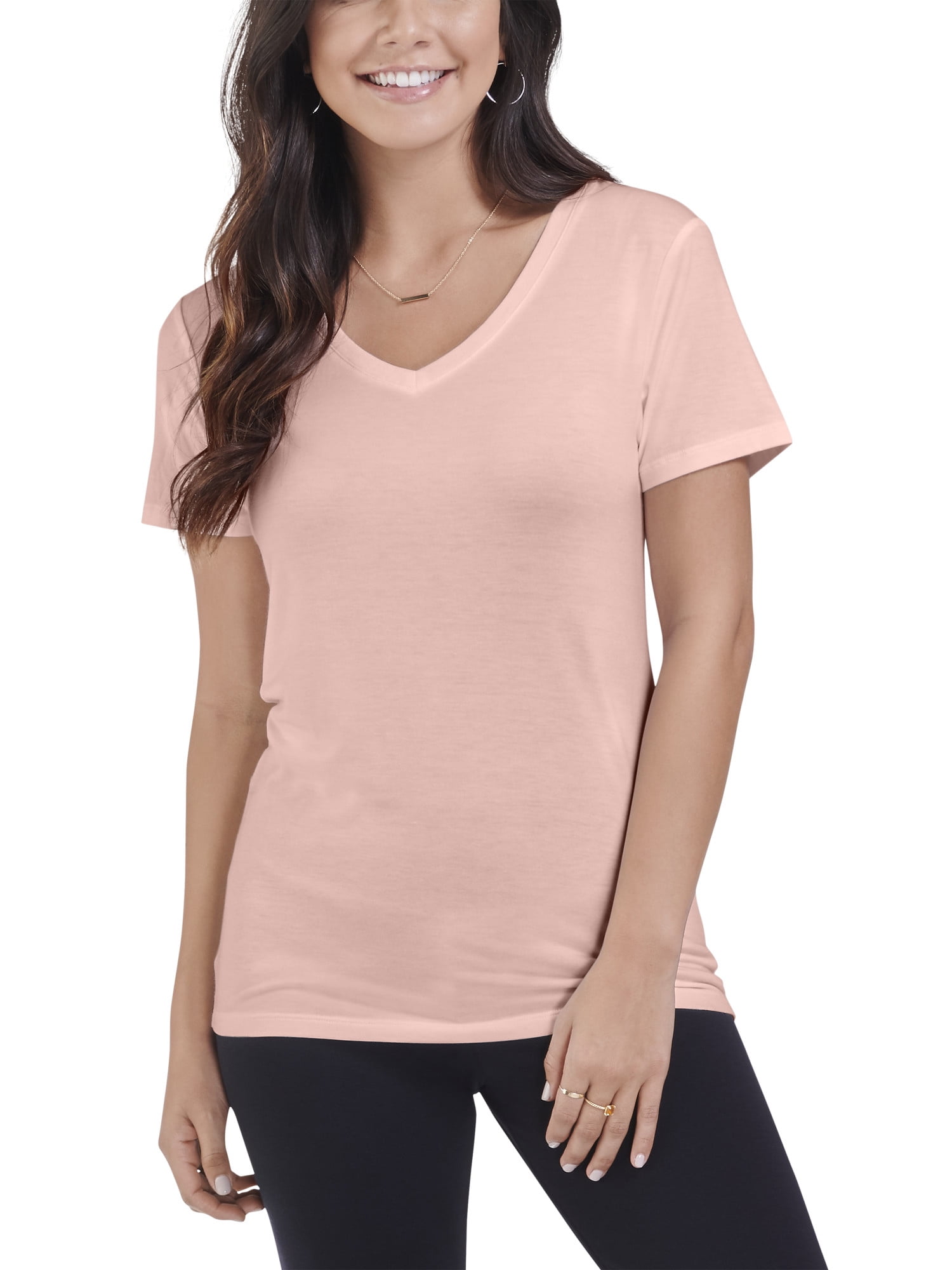 Seek No Further Women's Short Sleeve V-Neck T-Shirt - Walmart.com