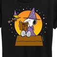 thumbnail image 3 of Peanuts - Sorcerer Snoopy Woodstock - Women's Short Sleeve Graphic T-Shirt, 3 of 6