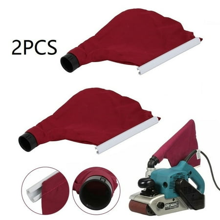 

Black Belt Sander Parts Anti-Dust Cover Bag With Connector for Makita 9403