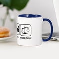 thumbnail image 4 of CafePress - Eat Sleep Mock Trial Mug - 11 oz Ceramic Mug - Novelty Coffee Tea Cup, 4 of 6