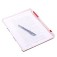 thumbnail image 1 of Agiferg A4 Transparent Storage Box Clear Plastic Document Paper Filling Case File, 1 of 2