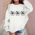 thumbnail image 2 of Pull à Rayures Arc-en-Ciel pour Tout-Petits Sweat à Capuche Graphique pour Enfants Pull-Over pour Fille, 2 of 4