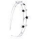thumbnail image 1 of Accesorios de joyas para el cabello para vestido, diadema de Metal de doble capa con flores y banda de cristal, 1 of 6