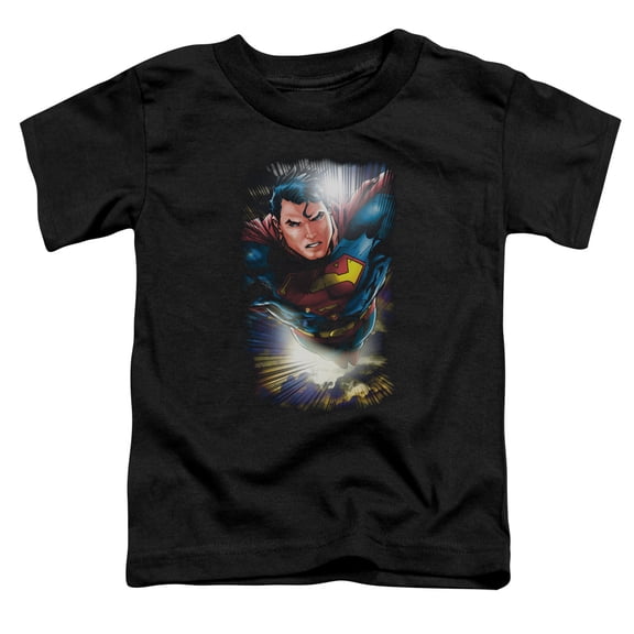 Superman - In The Sky - Toddler Short Sleeve Shirt - 2T