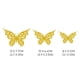 thumbnail image 5 of De Mariposas Huecas En 3D Para Decoración De Pared, Mariposas De Cartón Para Pared, Dormitorio, Baño, Decoración De Pasteles 12 Uds. Scienceny HA040725-02, 5 of 6