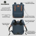thumbnail image 6 of ROCKBROS Backpack Folding Bike Front Packs 8L Capacity Fashion Retro Multifunctional Purpose, 6 of 16